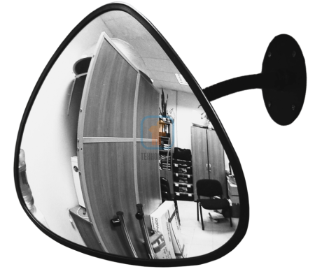 Зеркало для помещений треугольное